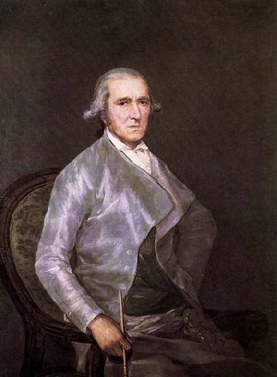 Francisco de goya y Lucientes Portrait of Francisco Bayeu oil painting image